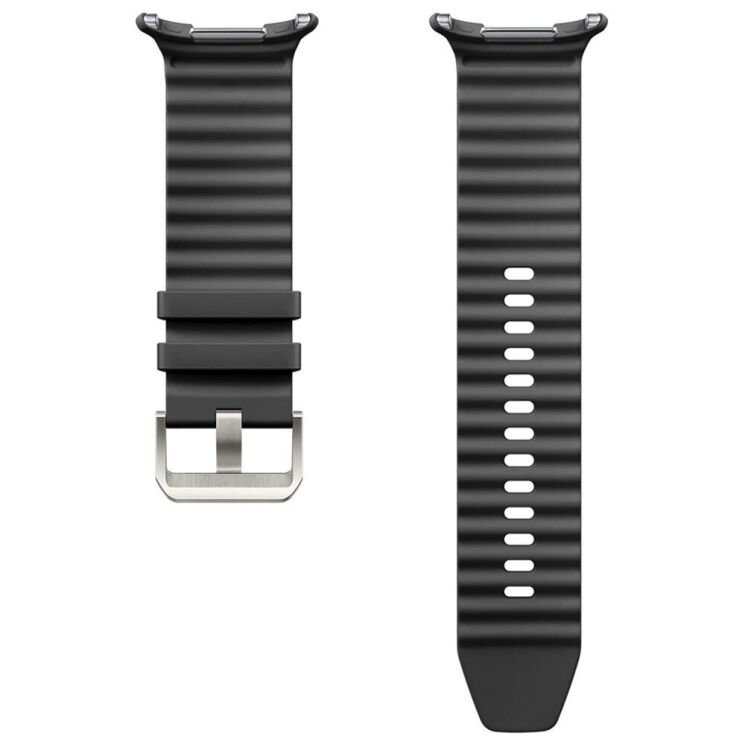 Ремешок Deexe Orion Strap для Samsung Galaxy Watch Ultra (47mm) - Dark Grey: фото 3 из 5
