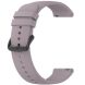 Ремінець Deexe Silicone Band для годинників з шириною кріплення 20мм - Purple (895422V). Фото 3 з 11