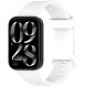Ремешок Deexe Silicone Band для Xiaomi Mi Smart Band 9 Pro - White (370312W). Фото 4 из 12