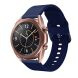 Ремешок Deexe Soft Silicone для&nbsp; Samsung Galaxy Watch 3 (41mm) - Dark Blue (235407DB). Фото 4 из 4
