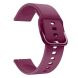 Ремешок Deexe Soft Silicone для&nbsp; Samsung Galaxy Watch 3 (45mm) - Wine Red (235309WR). Фото 2 из 4