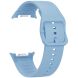 Ремінець Deexe Soft Silicone для Samsung Galaxy Watch 8 (40/44mm) / 8 Classic - Baby Blue (384153TT). Фото 1 з 6
