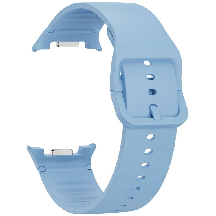 Ремінець Deexe Soft Silicone для Samsung Galaxy Watch 8 (40/44mm) / 8 Classic - Baby Blue: фото 1 з 6