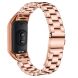 Ремінець Deexe Stainless Style для Xiaomi Mi Band 7 - Rose Gold (298706RG). Фото 2 з 6