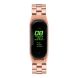 Ремінець Deexe Stainless Style для Xiaomi Mi Band 7 - Rose Gold (298706RG). Фото 4 з 6