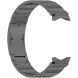 Ремешок Deexe Titanium Steel для Samsung Galaxy Watch 4 / 4 Classic / 5 / 5 Pro / 6 / 6 Classic / 7 / FE - Grey (284644H). Фото 2 из 5