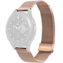 Ремешок DUX DUCIS Milanese Pro для часов с шириной крепления 22 мм - Gold: фото 1 из 9