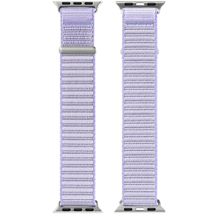 Ремінець DUX DUCIS YE Series для Apple Watch 46 / 45 / 44 / SE 44 / 42 (Series 1-3) / Ultra / Ultra 2 - Purple: фото 3 з 11