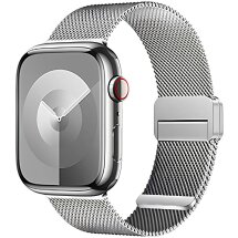 Ремінець Hoco WA26 для Apple Watch 44 / SE 44 / 45 / 46 / Ultra / Ultra 2 / Ultra 3 - Silver: фото 1 з 2