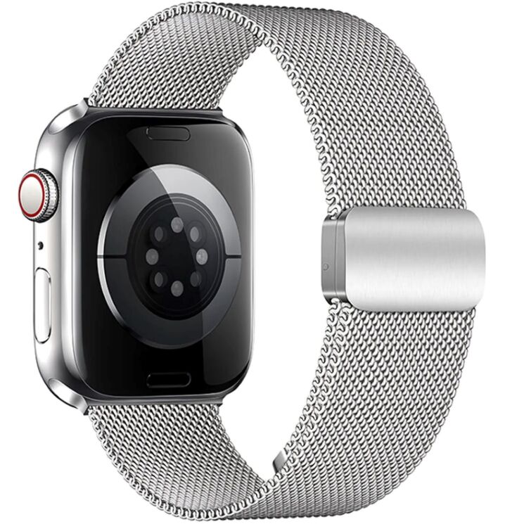 Ремінець Hoco WA26 для Apple Watch 44 / SE 44 / 45 / 46 / Ultra / Ultra 2 / Ultra 3 - Silver: фото 2 з 2