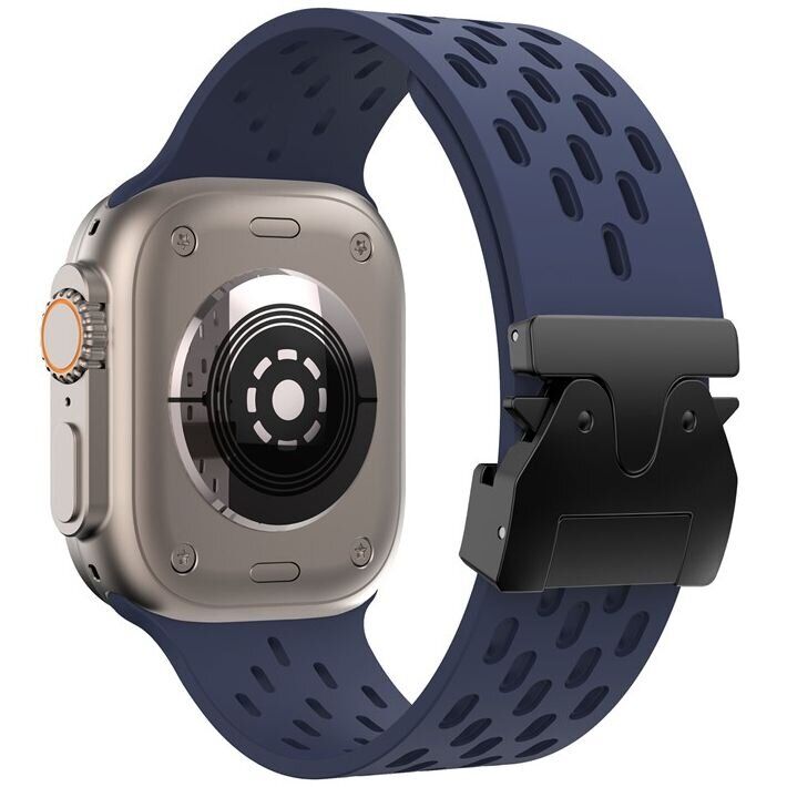 Ремешок KALEBOL Astra Strap для Apple Watch 46 / 45 / 44 / SE 44 / 42 (Series 1-3) / Ultra / Ultra 2 - Midnight Blue: фото 2 из 9