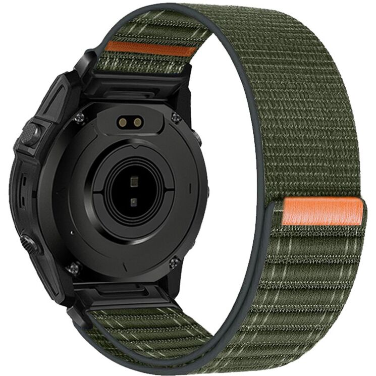 Ремешок Reframe Wave Force для часов Garmin с креплением Quick Fit 26mm - Army Green: фото 1 из 6