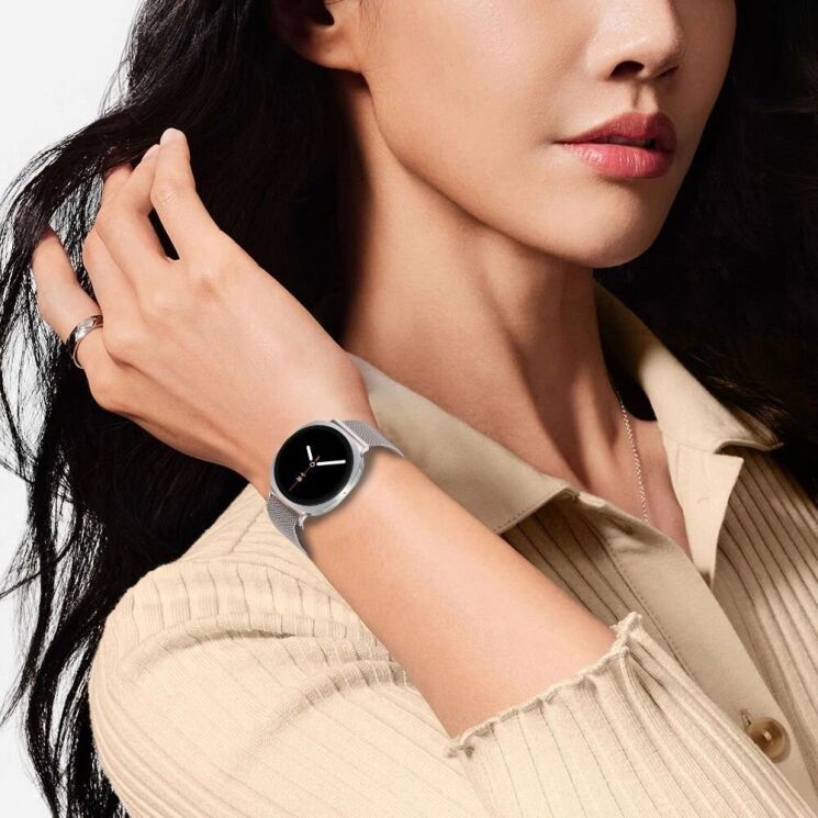 Ремешок Tech-Protect Milanese Band для Samsung Galaxy Watch 8 (40/44mm) /8 Classic - Starlight (385213SL) Ремешок Tech-Protect Milanese Band для Samsung Galaxy Watch 8 (40/44mm) /8 Classic - Starlight: фото 4 из 4