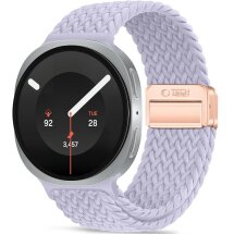 Ремінець Tech-Protect NylonMag для Samsung Galaxy Watch 9 (40/44mm) / 8 (40/44mm) / 8 Classic (5906302325689) - Light Purple: фото 1 з 2