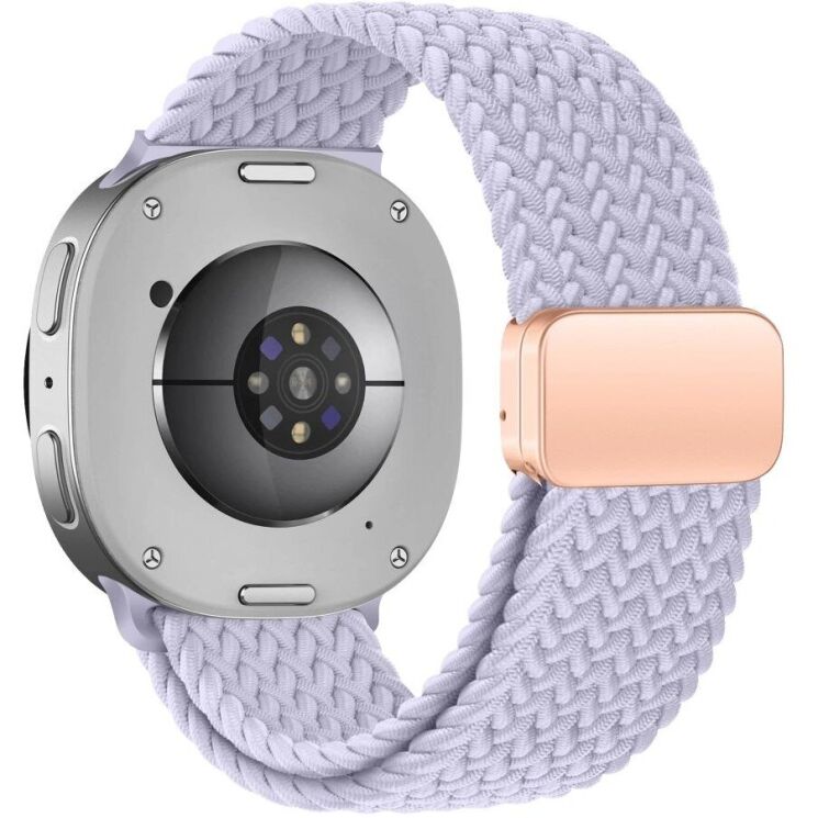 Ремешок Tech-Protect NylonMag для Samsung Galaxy Watch 9 (40/44mm) / 8 (40/44mm) / 8 Classic (5906302325689) - Light Purple: фото 2 из 2