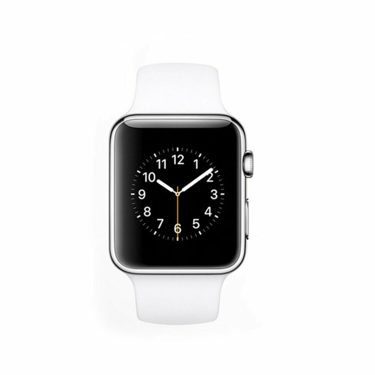 Ремешок UniCase Original Style для Apple Watch 42 (Series 10) / 41 / 40 / SE 40 / 38 - White: фото 3 из 10