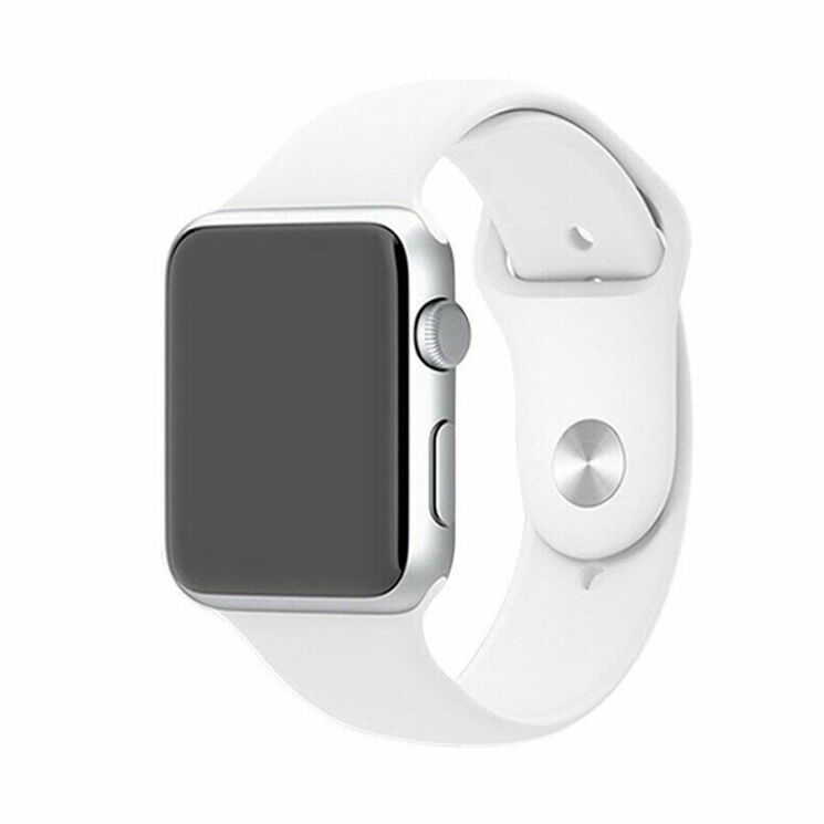Ремешок UniCase Original Style для Apple Watch 42 (Series 10) / 41 / 40 / SE 40 / 38 - White: фото 1 из 10