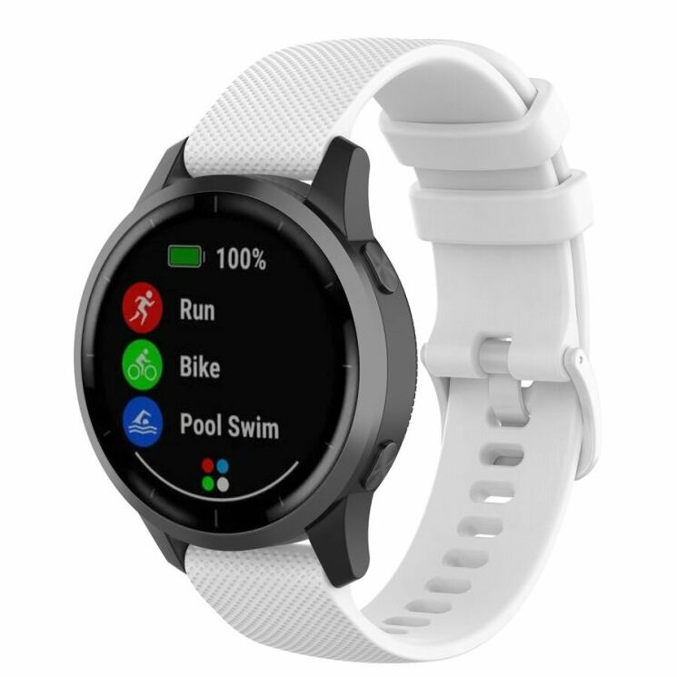 Ремешок UniCase Rhombus Texture для Huawei Watch GT 2e - White: фото 1 из 5