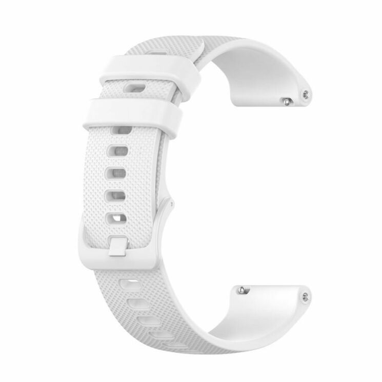 Ремешок UniCase Rhombus Texture для Huawei Watch GT 2e - White: фото 4 из 5