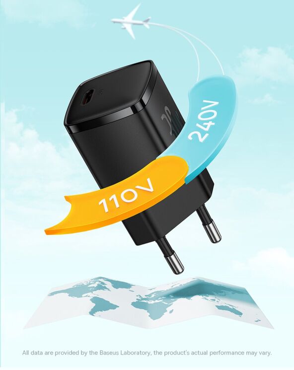 Сетевое зарядное устройство Baseus Cube Pro 30W (Type-C) CCXF000301 - Black: фото 15 из 19