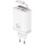 Сетевое зарядное устройство USAMS US-CC299 GaN 65W (USB + Type-C) + кабель Type-C - White: фото 1 из 17