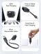 Сетевое зарядное устройство USAMS US-CC299 GaN 65W (USB + Type-C) + кабель Type-C - White (960223W). Фото 3 из 17