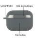 Силиконовый чехол Deexe 3D Cartoon для AirPods Pro - Grey Eyes (263214B). Фото 3 из 8