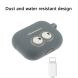 Силиконовый чехол Deexe 3D Cartoon для AirPods Pro - Grey Eyes (263214B). Фото 4 из 8