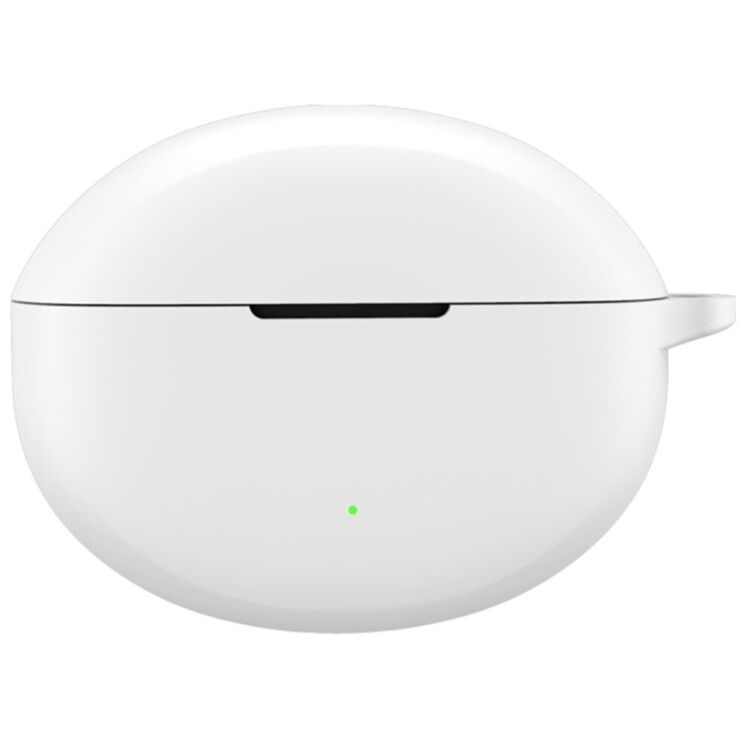 Силиконовый чехол Deexe Silicone Case (FH) для OPPO Enco Air 4 Pro - White: фото 1 из 3