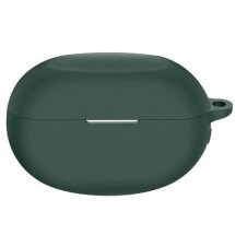 Силиконовый чехол Deexe Silicone Cover для Realme Buds Air 5 Pro - Green: фото 1 из 5
