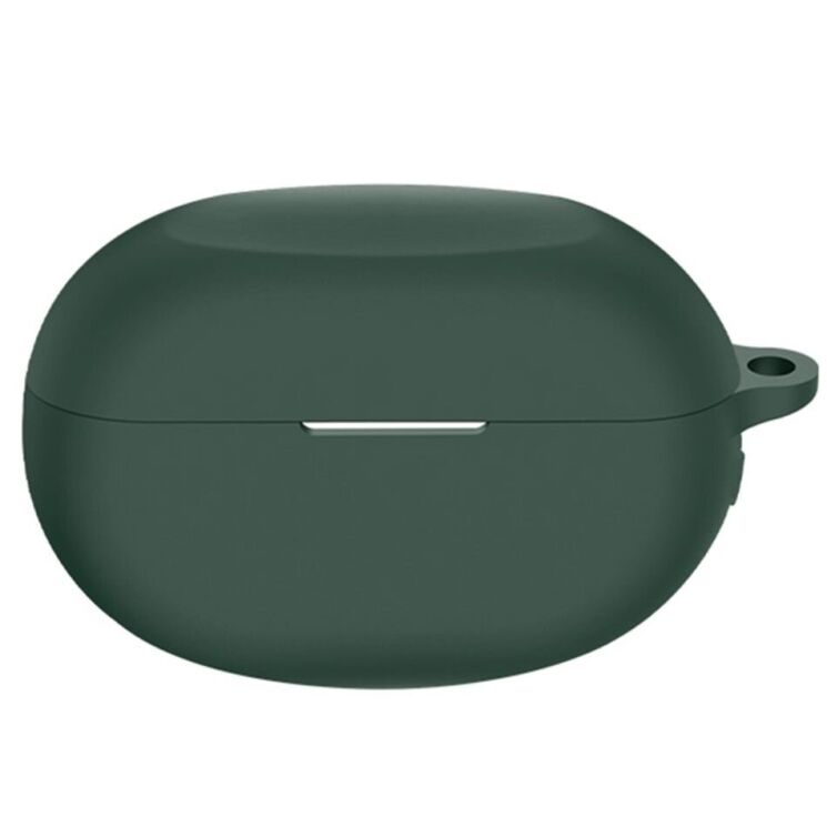 Силиконовый чехол Deexe Silicone Cover для Realme Buds Air 5 Pro - Green: фото 1 из 5