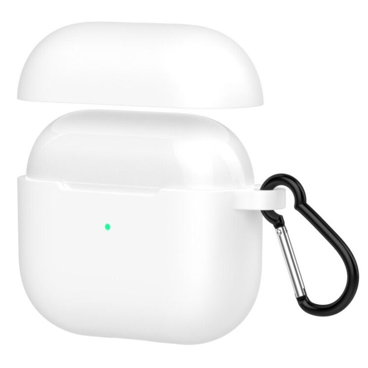 Силиконовый чехол UniCase Protective Case для Apple AirPods 3 - White: фото 1 из 9