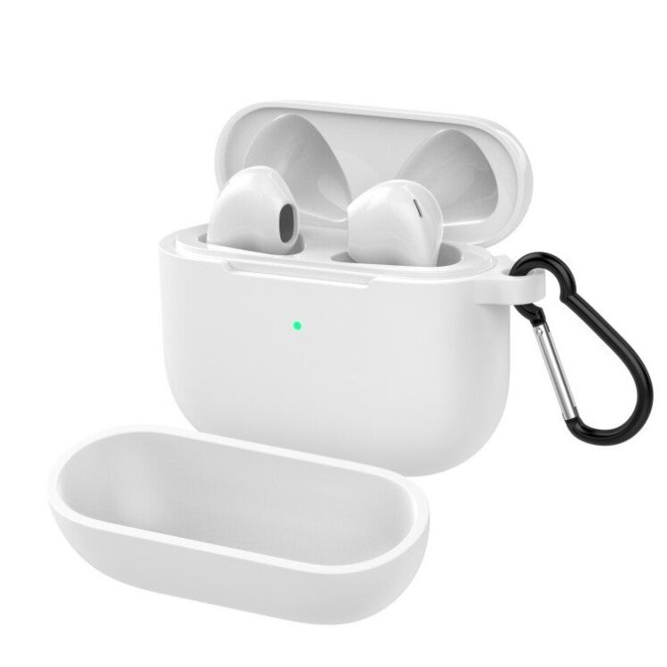 Силиконовый чехол UniCase Protective Case для Apple AirPods 3 - White: фото 5 из 9