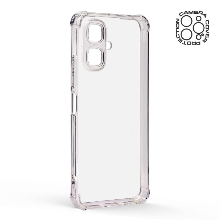 Силіконовий (TPU) чохол ArmorStandart Air Force для Infinix Smart 10 - Clear: фото 2 з 6