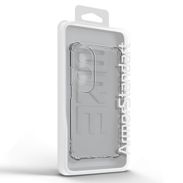 Силиконовый (TPU) чехол ArmorStandart Air Force для OPPO A60 - Transparent: фото 6 из 6