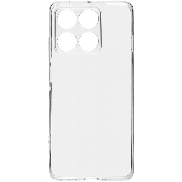 Силиконовый (TPU) чехол ArmorStandart Air Series для Motorola Edge 60 Pro - Transparent: фото 1 из 6