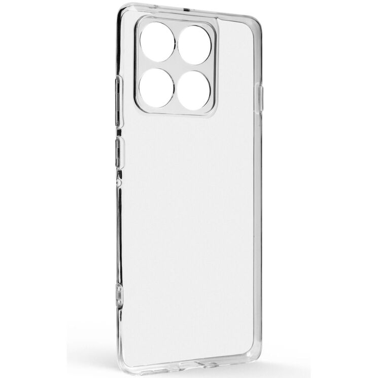 Силиконовый (TPU) чехол ArmorStandart Air Series для Motorola Edge 60 Pro - Transparent: фото 2 из 6