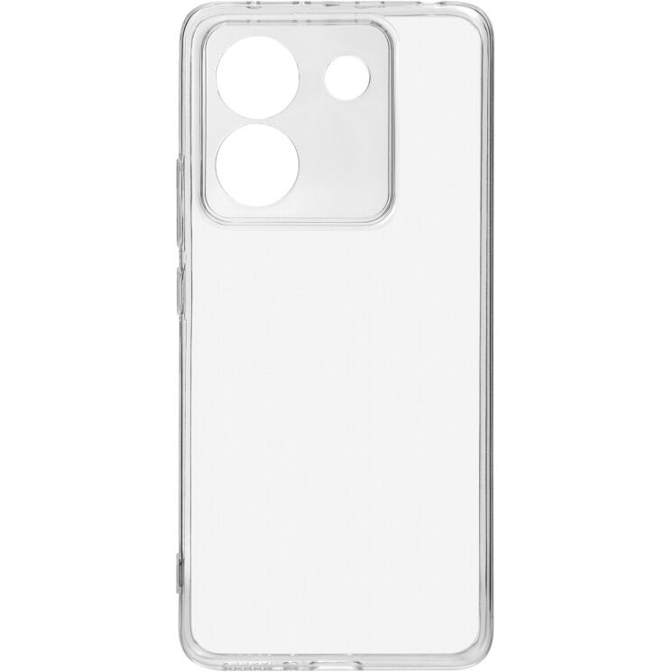 Силиконовый (TPU) чехол ArmorStandart Air Series для Xiaomi Poco M7 Pro - Transparent: фото 1 из 6