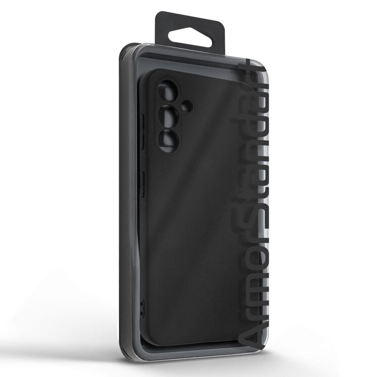 Силиконовый (TPU) чехол ArmorStandart Matte Slim Fit для Samsung Galaxy S24 FE (S721) - Black: фото 5 из 5
