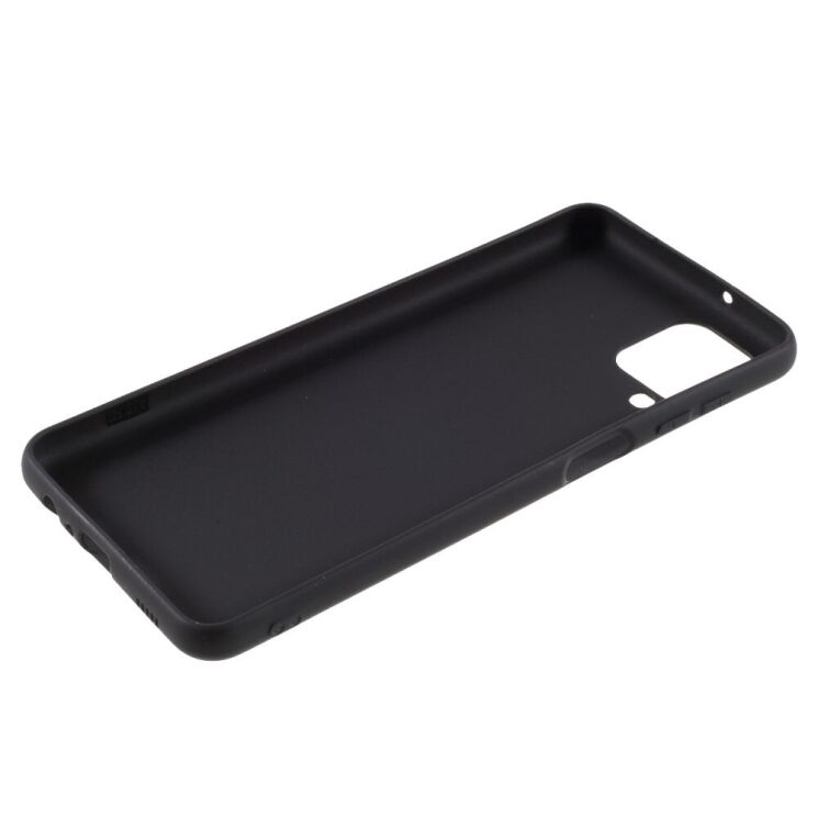 Силиконовый (TPU) чехол Deexe Matte Case для Samsung Galaxy M12 (M125) - Black: фото 7 из 8
