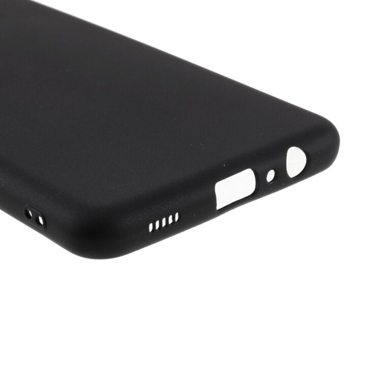 Силиконовый (TPU) чехол Deexe Matte Case для Samsung Galaxy M12 (M125) - Black: фото 5 из 8