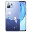 Силиконовый (TPU) чехол Deexe Pretty Glossy для Xiaomi Mi 11 Lite / 11 Lite NE - Polar Bear (233532B)