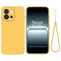 Силіконовий (TPU) чохол Deexe Silicone Case для OnePlus Nord 6 - Yellow: фото 1 з 9