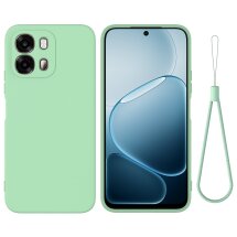 Силиконовый (TPU) чехол Deexe Silicone Case для OPPO A6s / A6 - Green: фото 1 из 9