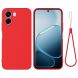 Силіконовий (TPU) чохол Deexe Silicone Case для OPPO A6x - Red (406505R). Фото 1 з 9