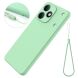 Силіконовий (TPU) чохол Deexe Silicone Case для Realme Note 80 - Black (412404B). Фото 8 з 9