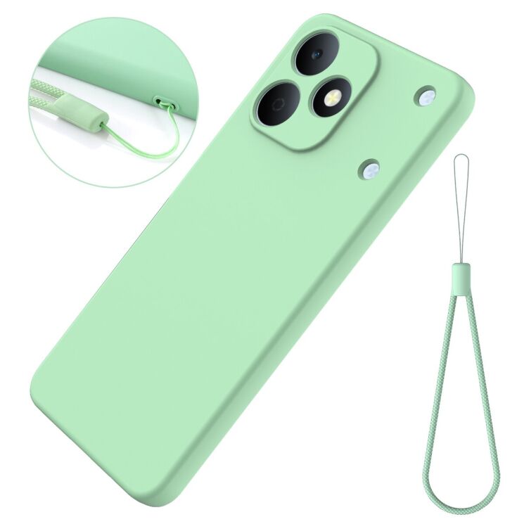 Силіконовий (TPU) чохол Deexe Silicone Case для Realme Note 80 - Black: фото 8 з 9