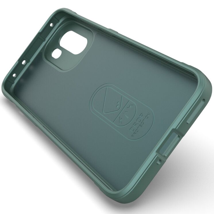 Силиконовый (TPU) чехол Deexe Terra Case для OnePlus 15R / Ace 6T - Green: фото 3 из 6