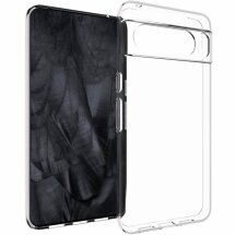 Силиконовый (TPU) чехол Deexe UltraThin для Google Pixel 8 Pro - Transparent: фото 1 из 7