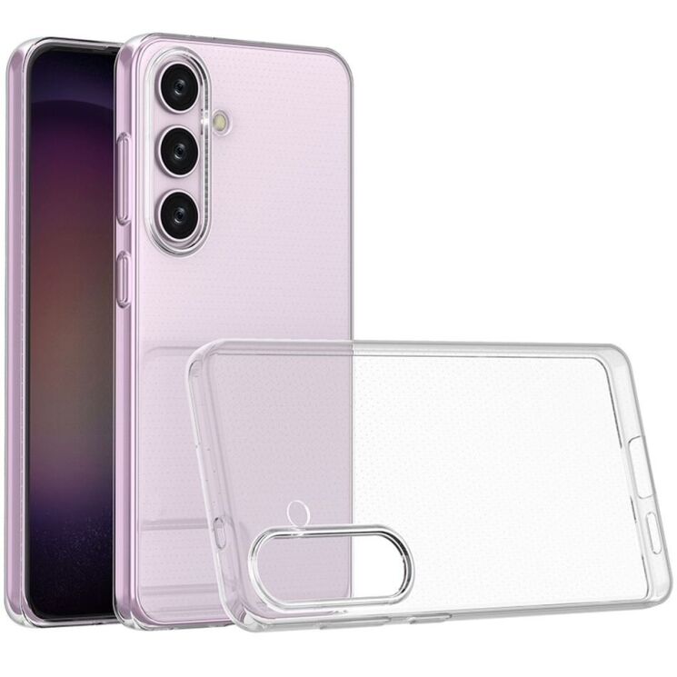 Силиконовый (TPU) чехол Deexe UltraThin для Samsung Galaxy S24 - Transparent: фото 2 из 8